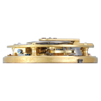 A Swiss debaufre escapement in a silver case Circa 1820