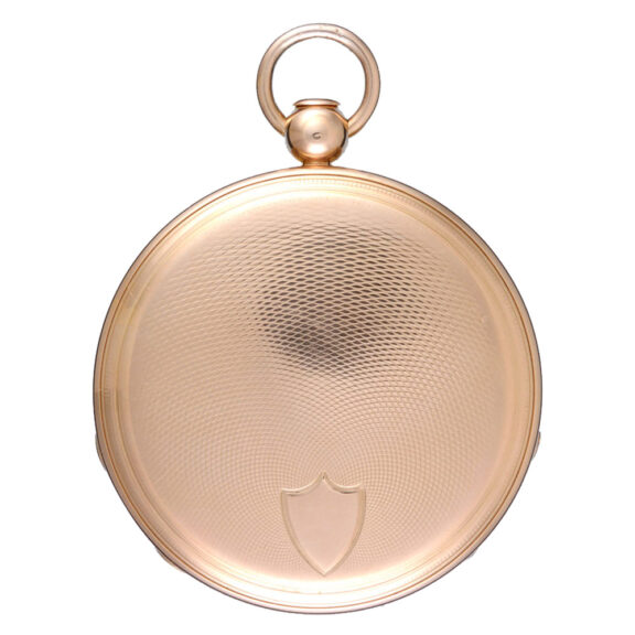 A gold quarter repeating ruby cylinder by Breguet Circa 1821 A gold quarter repeating ruby cylinder by Breguet Circa 1821