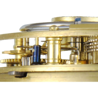 An English Massey lever watch in silver pair cases Circa 1824 An English Massey lever watch in silver pair cases Circa 1824