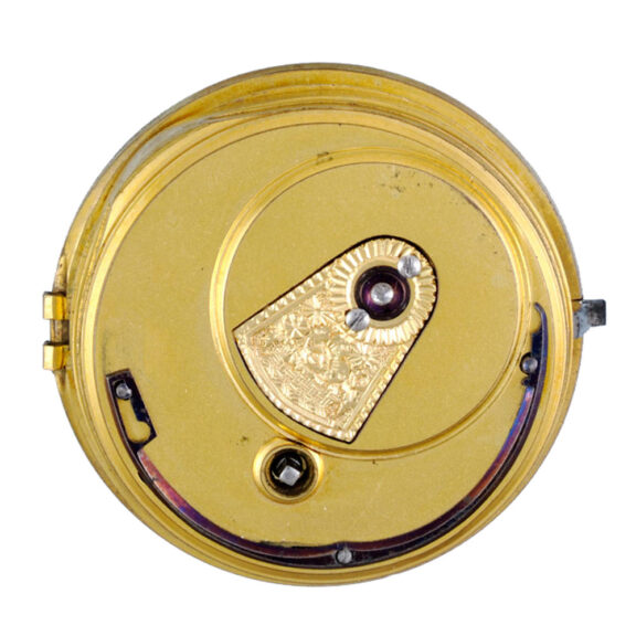 A Massey lever with decorative dial in a gold case Circa 1826 A Massey lever with decorative dial in a gold case Circa 1826
