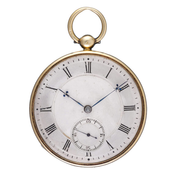 English 18K gold duplex Lépine pocket watch Circa 1827