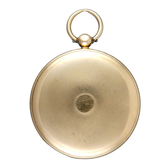 English 18K gold duplex Lépine pocket watch Circa 1827 English 18K gold duplex Lépine pocket watch Circa 1827