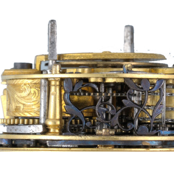 A self strike English verge pocket watch Circa 1660 A self strike English verge pocket watch Circa 1660