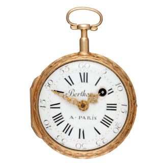 French verge in a three colour gold and enamel case Circa 1760