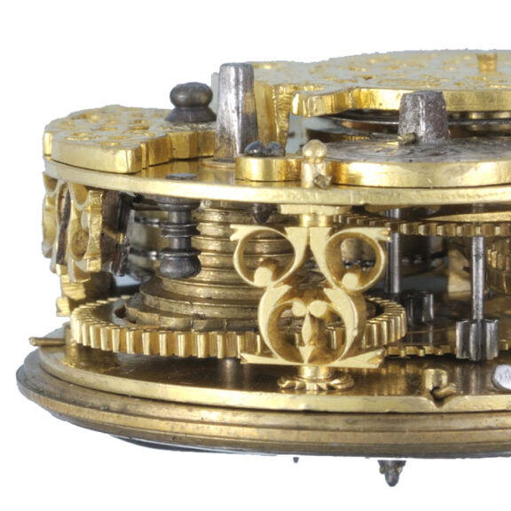 Tortoiseshell pair cased verge by Tompion Circa 1688 Tortoiseshell pair cased verge by Tompion Circa 1688