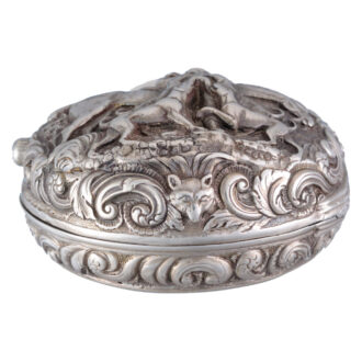 An English verge by Ellicott in repousse pair case circa 1765