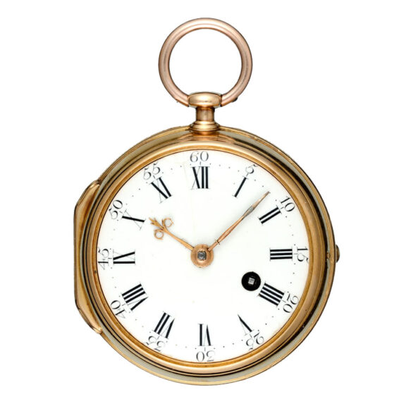 English cylinder by Mudge and Dutton in a gold case Circa 1768
