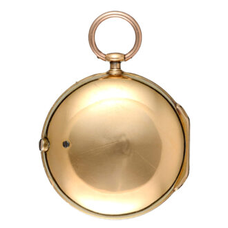 English cylinder by Mudge and Dutton in a gold case Circa 1768