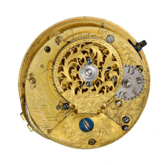 English cylinder by Mudge and Dutton in a gold case Circa 1768