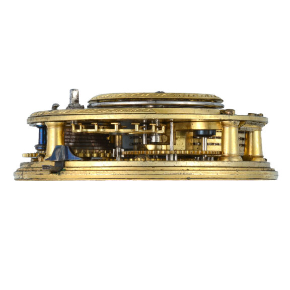 English cylinder by Mudge and Dutton in a gold case Circa 1768 English cylinder by Mudge and Dutton in a gold case Circa 1768
