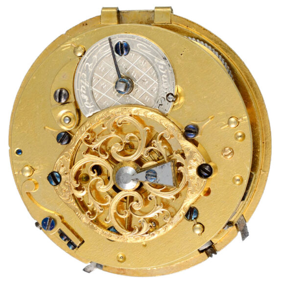 Swiss gold, enamel and diamond-set repeating verge 1770 Swiss gold, enamel and diamond-set repeating verge 1770