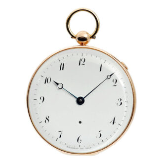 French quarter repeating watch with secret signature Circa 1822