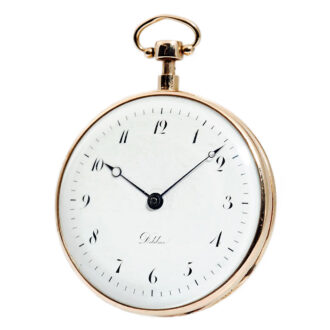 German minute repeating pocket watch with Carillon Circa 1790
