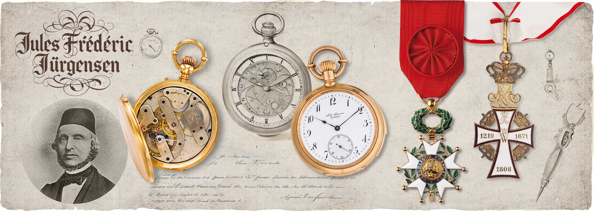 Swiss watchmaker Jules Frédéric Jürgensen