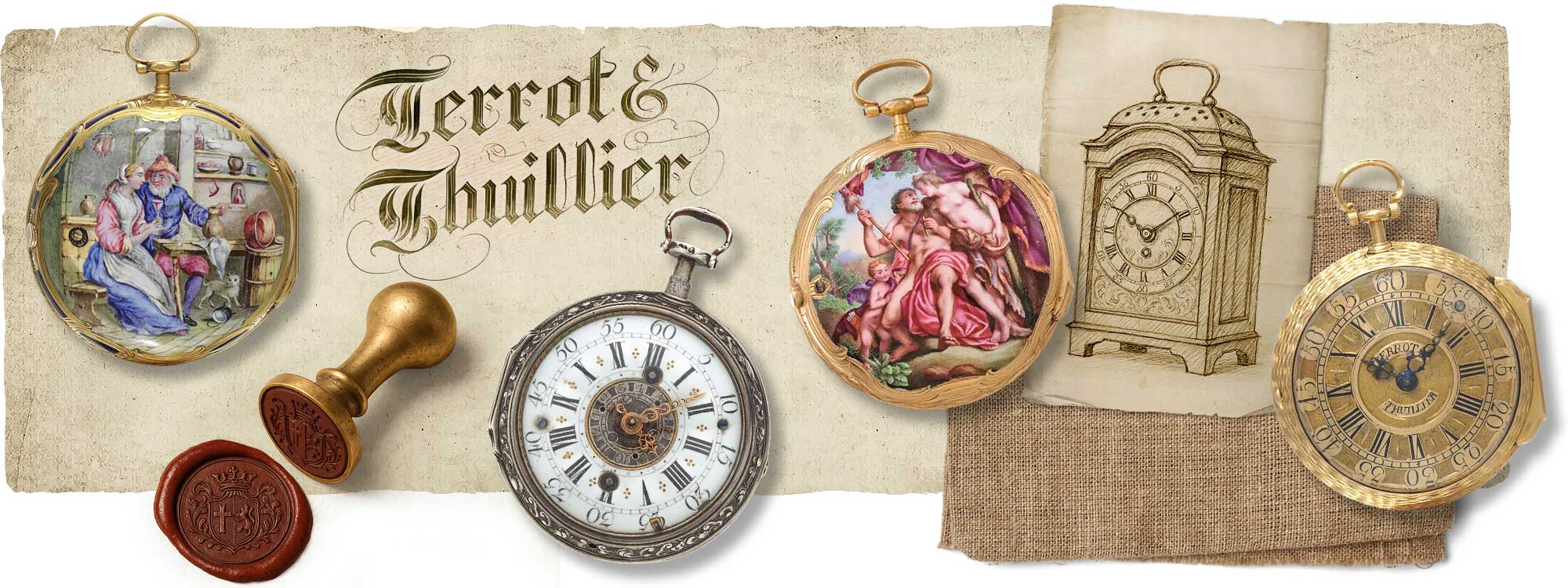 Master watch- and clockmakers Terrot & Thuillier
