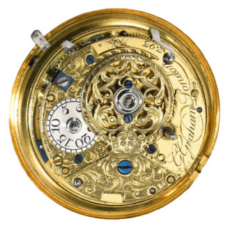 An early English gold verge watch by George Graham Circa 1738 An early English gold verge watch by George Graham Circa 1738