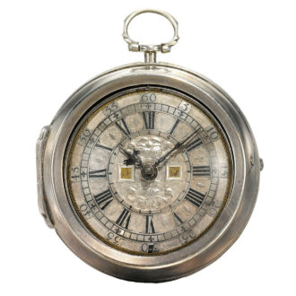 An English verge watch with date and radiant sun Circa 1700 An English verge watch with date and radiant sun Circa 1700