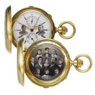 A Danish minute repeating split-second chronograph Circa 1885 A Danish minute repeating split-second chronograph Circa 1885
