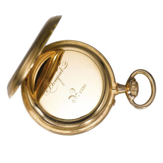 Swiss gold perpetual calendar and moon phase watch Circa 1879