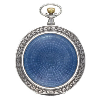 A silver Swiss watch made for the Turkish market Circa 1900