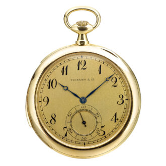 An American fine gold minute repeating lever watch Circa 1920