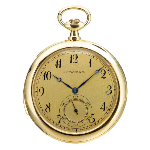 An American fine gold minute repeating lever watch Circa 1920