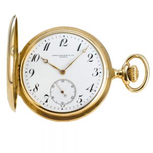 A fine gold Swiss keyless lever chronometer watch Circa 1907
