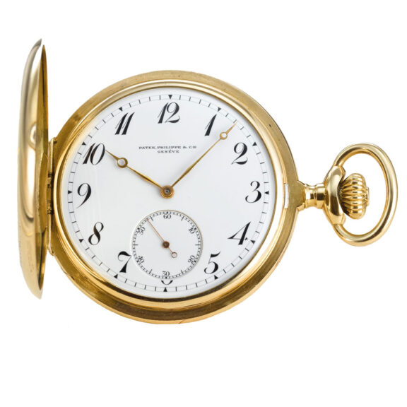 A fine gold Swiss keyless lever chronometer watch Circa 1907