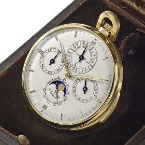 A Swiss gold minute repeating perpetual calendar Circa 1951