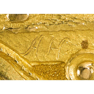 An English important gold quarter repeating verge Circa 1724 An English important gold quarter repeating verge Circa 1724