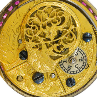 A splendid English watch for the Chinese market Circa 1765 A splendid English watch for the Chinese market Circa 1765
