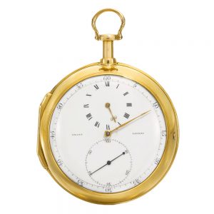 An English watch with two opposing balance springs Circa1788