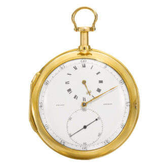 An English watch with two opposing balance springs Circa1788