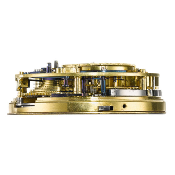 An English gold dump half quarter repeating duplex Circa 1799 An English gold dump half quarter repeating duplex Circa 1799