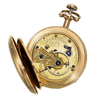 An English watch with patented quarter repeater Circa 1832