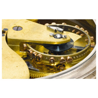 English 34 minute carrousel pocket chronometer Circa 1902 English 34 minute carrousel pocket chronometer Circa 1902