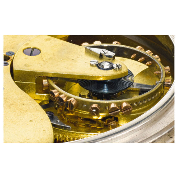 English 34 minute carrousel pocket chronometer Circa 1902 English 34 minute carrousel pocket chronometer Circa 1902