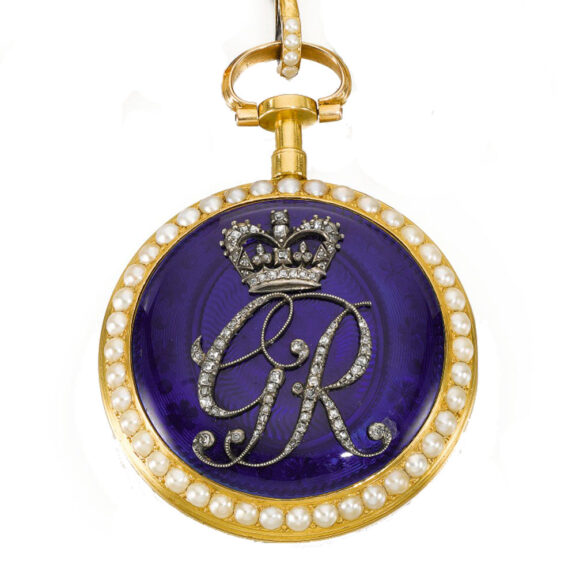 An English verge watch with matching chatelaine Circa 1700v An English verge watch with matching chatelaine Circa 1700