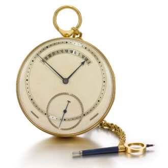 English gold tourbillon with chronometer escapement Circa 1970