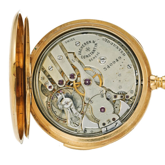 A Swiss fine pink gold minute repeating keyless watch Circa 1908 A Swiss fine pink gold minute repeating keyless watch Circa 1908