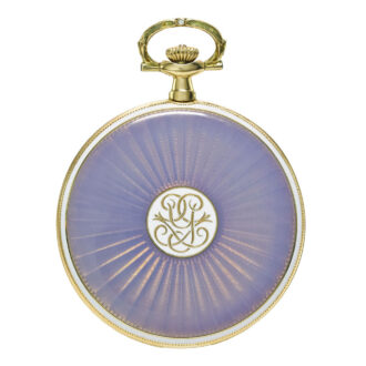 A French rare and ultra thin gold and enamel watch Circa 1915