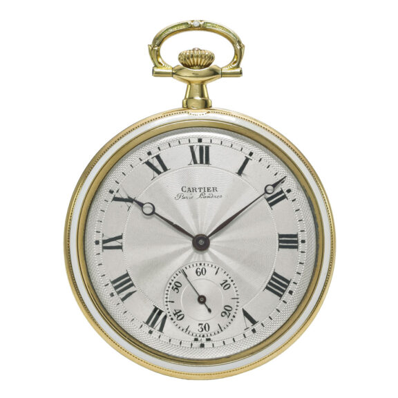 A French rare and ultra thin gold and enamel watch Circa 1915 A French rare and ultra thin gold and enamel watch Circa 1915