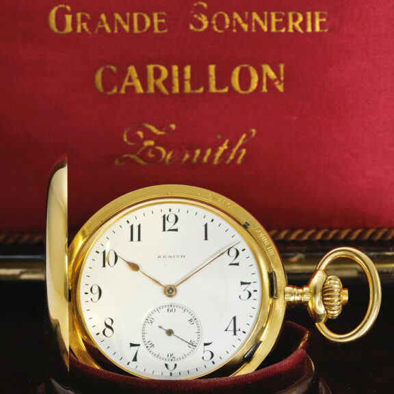 Zenith SA is a Swiss luxury watchmaker. The company was started in 1865 by Georges Favre-Jacot at the age of 22, in Le Locle in the canton of Neuchâtel. Zenith SA is a Swiss luxury watchmaker. The company was started in 1865 by Georges Favre-Jacot at the age of 22, in Le Locle in the canton of Neuchâtel.