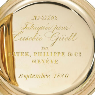 Swiss pink gold perpetual calendar five minute repeater Circa 1875