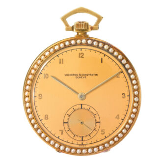 Important Swiss gold watch by Vacheron Constantin Circa 1930 Important Swiss gold watch by Vacheron Constantin Circa 1930