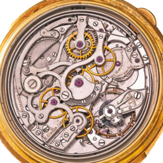 Swiss highly important gold watch by Patek Philippe Circa 1937