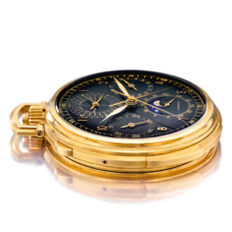 Swiss highly important gold watch by Patek Philippe Circa 1937