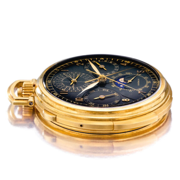 Swiss highly important gold watch by Patek Philippe Circa 1937 Swiss highly important gold watch by Patek Philippe Circa 1937