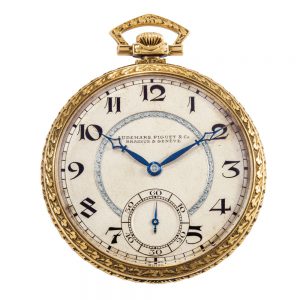 A yellow gold Swiss lever watch by Audemars Piguet Circa 1920