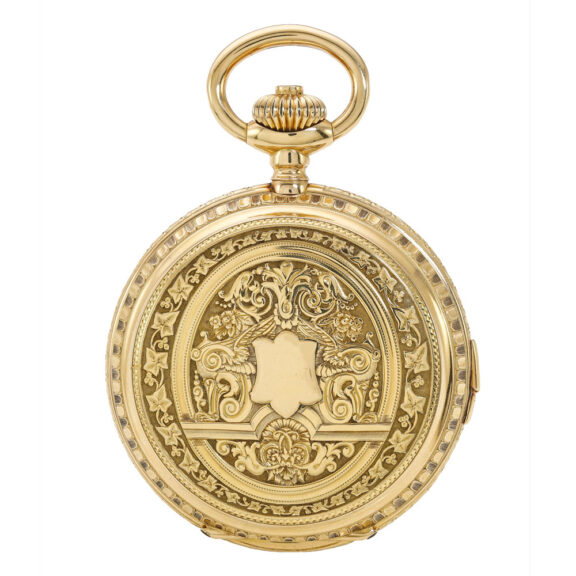 Swiss 18k quarter repeater grande and petite sonnerie Circa 1880 Swiss 18k quarter repeater grande and petite sonnerie Circa 1880